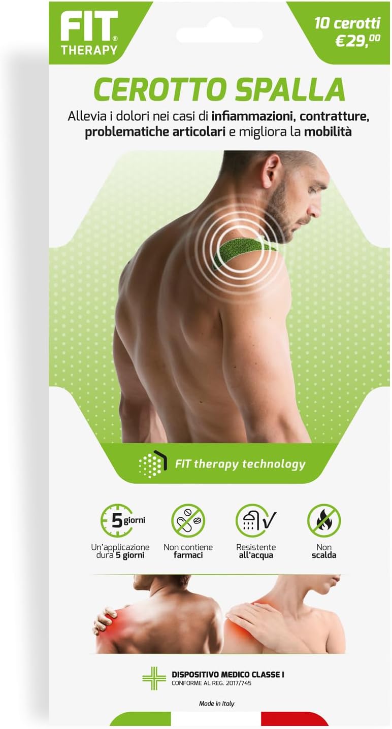 Confezione Amazon FIT Therapy Cerotto Spalla, dispositivo medico di classe I